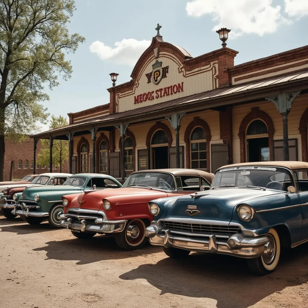 Estación YPF histórica